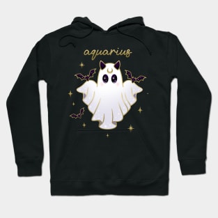 Aquarius Bat Ghost with Aquarius Hoodie